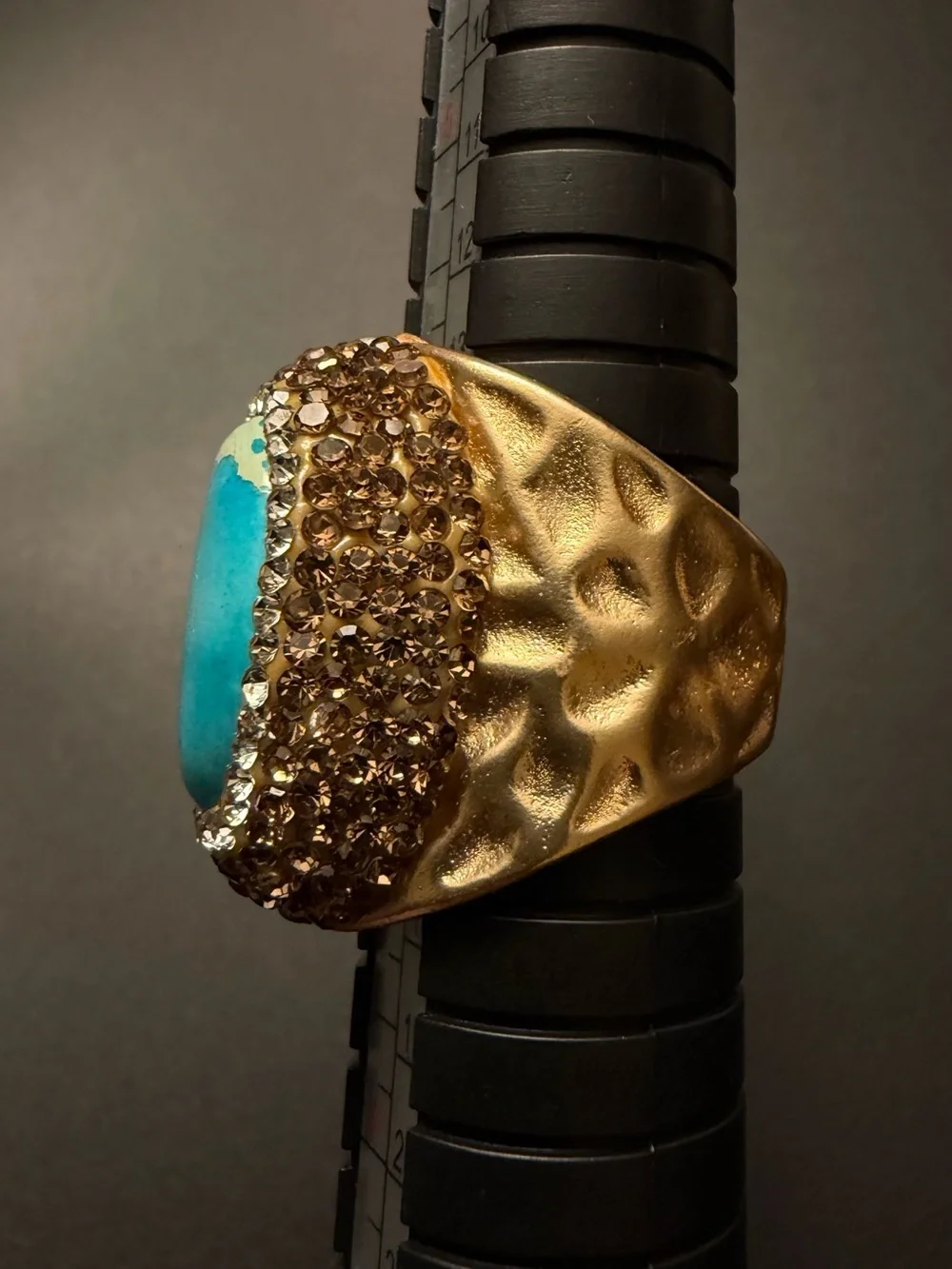 Bold Statement Turquoise Ring - Women's Jewelry